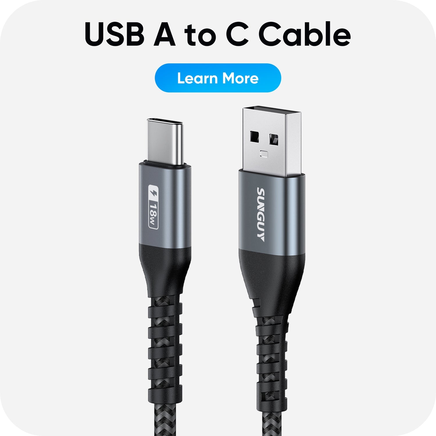 USB A to C Cable – SUNGUY