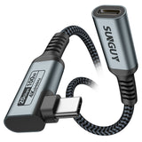 SUNGUY USB C Extension Cable 20Gbps 4K Output USB 3.2 Gen2 USB C Male to C Female 100W Charging Cable,Wholesale 100pcs / Lot-B122