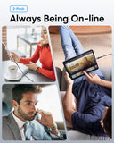 USB A to Lightning Cable, iPhone Charger cable Nylon Braided, B005AL