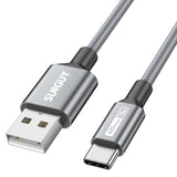 SUNGUY USB Type C Cable Fast Charging Data Cable B004C