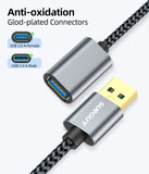 SUNGUY USB 3.0 5Gbps Super-Fast USB A Male to Female Cable USB Extension Cable B003#