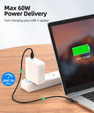SUNGUY USB C to USB C cable 60W Charging Cable B033#