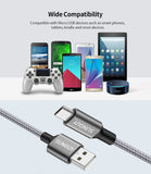 SUNGUY Micro USB 2.0 Nylon Braided Fast Charging & Data Cable (Wholesale & Customized) B004B#