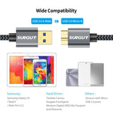 SUNGUY Micro USB 3.0 Cable USB A Male to Micro B Hard Drive Cable B002#