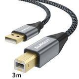 SUNGUY Long USB A to B 2.0 Printer Cable B100#