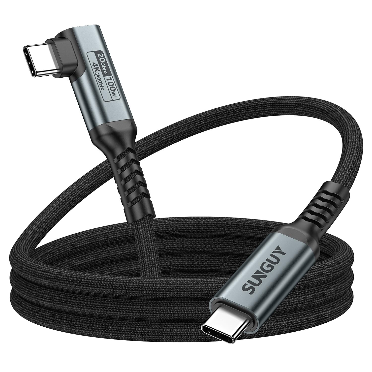 SUNGUY 100W USB C auf USB C Schnellladekabel, B141CC