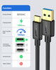 USB C to USB A 3.1 Gen 2 Data Transfer, 3A Fast Charging cable B050AC#