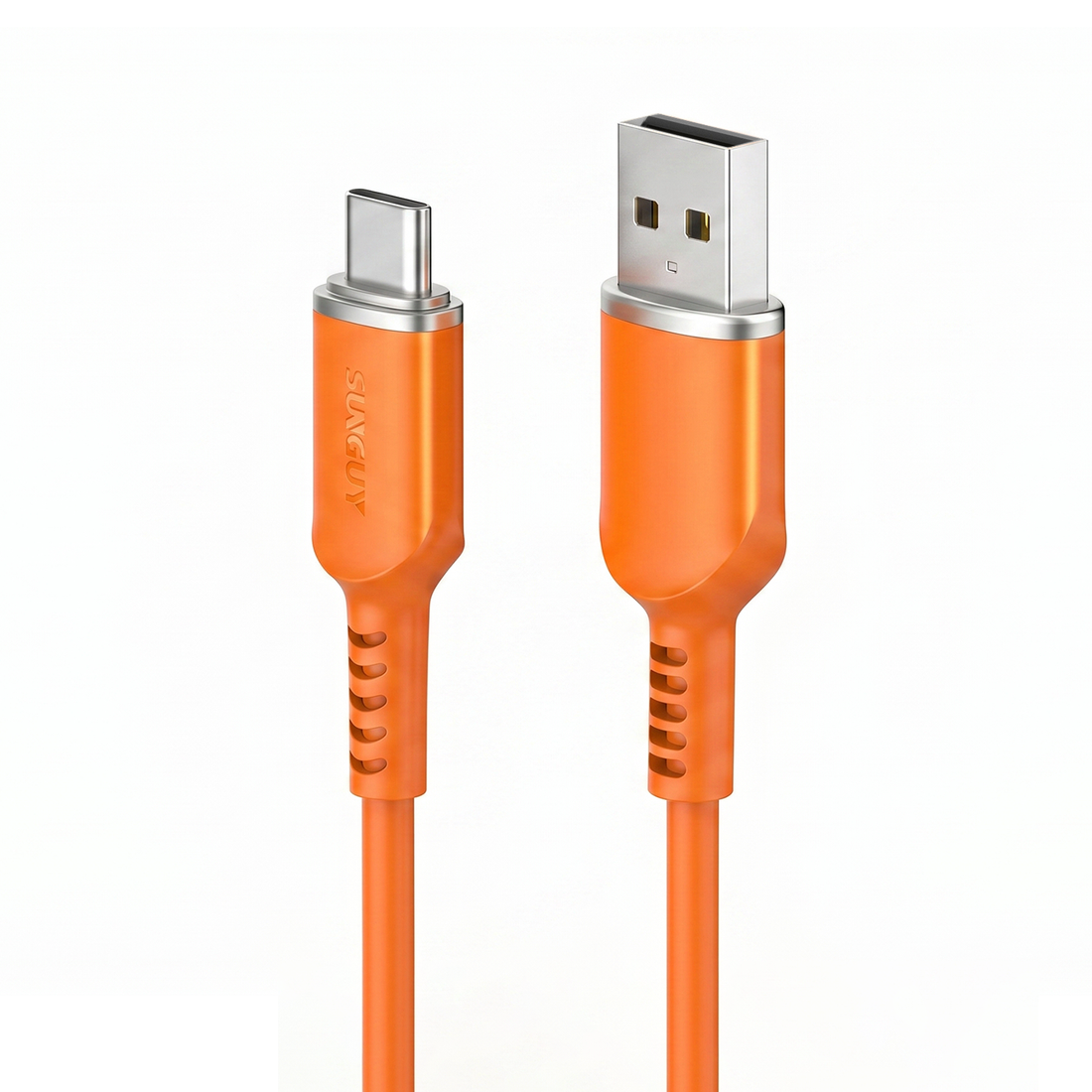 SUNGUY USB A to USB C Cable, Silicone, B065AC