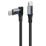 Right Angle USB C Cable, 60W 90 Degree USB C to USB C Cable, B085CC