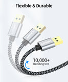 SUNGUY USB 3.0 Cable 5Gbps SuperSpeed Cable USB A male to A male Cable (Wholesale & Customized)