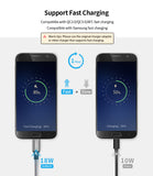 SUNGUY Micro USB 2.0 Nylon Braided Fast Charging & Data Cable (Wholesale & Customized) B004B#
