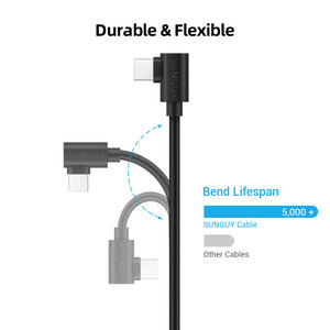 SUNGUY USB A to USB C Cable 3A 18W Fast Charging Data Cable B030C#