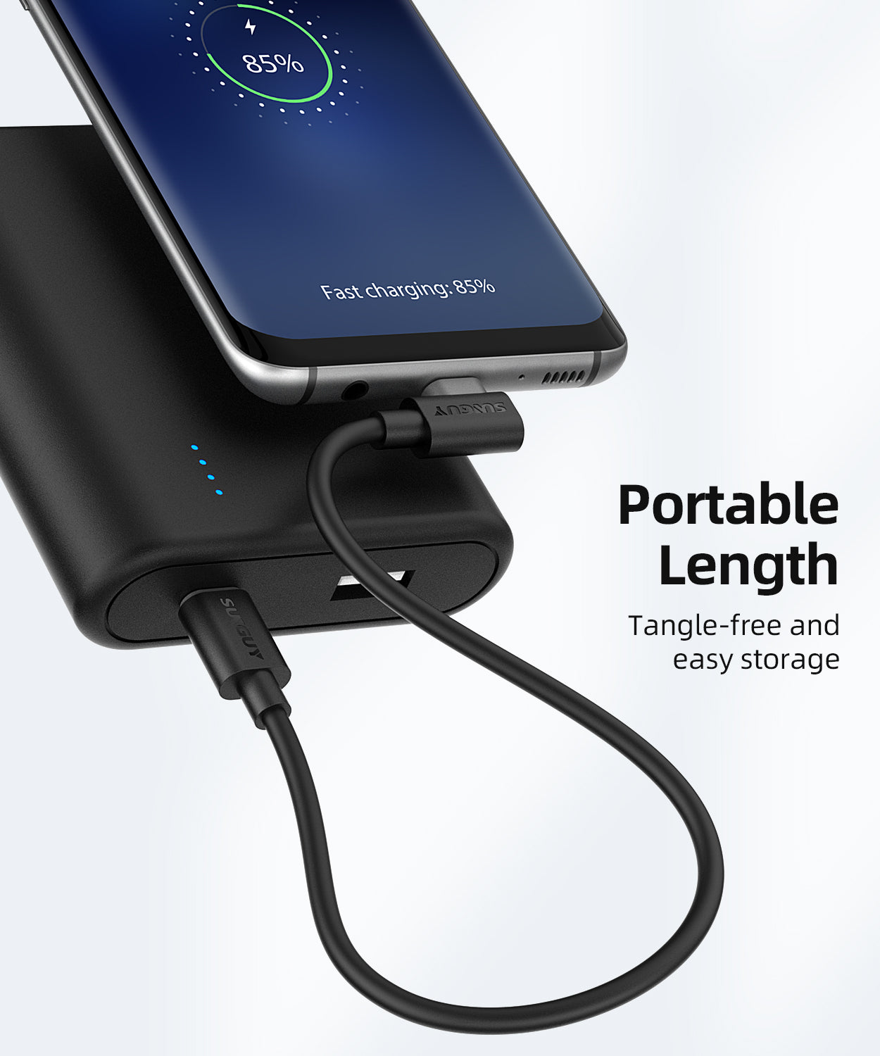 SUNGUY USB C to USB C cable 60W Charging Cable, B033