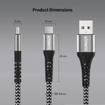 SUNGUY USB Type C Cable Fast Charging Data Cable (Wholesale & Customized)
