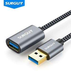 SUNGUY USB 3.0 5Gbps Super-Fast USB A Male to Female Cable USB Extension Cable B003#